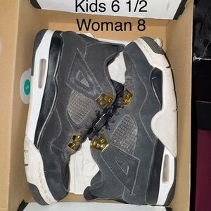 Stylish Kids Black and White Sneakers